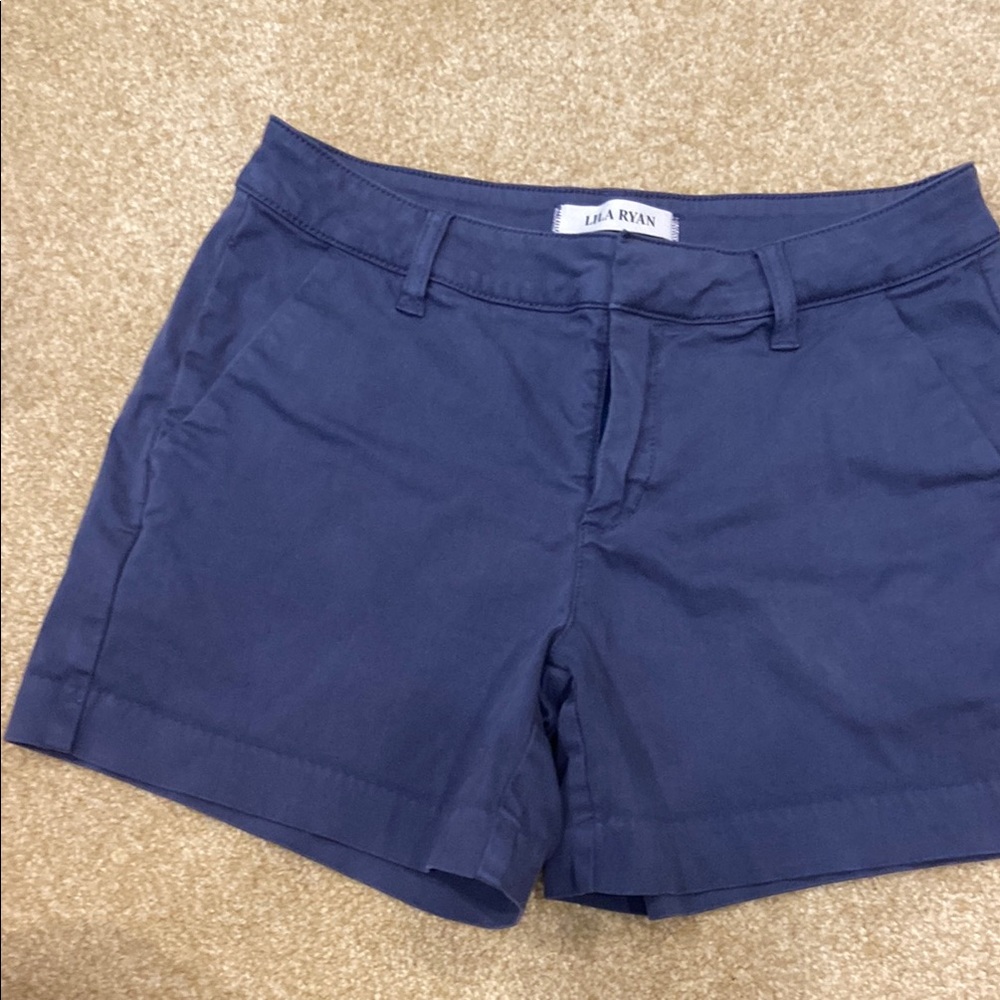 SOLD Lila Ryan Women's Blue Shorts